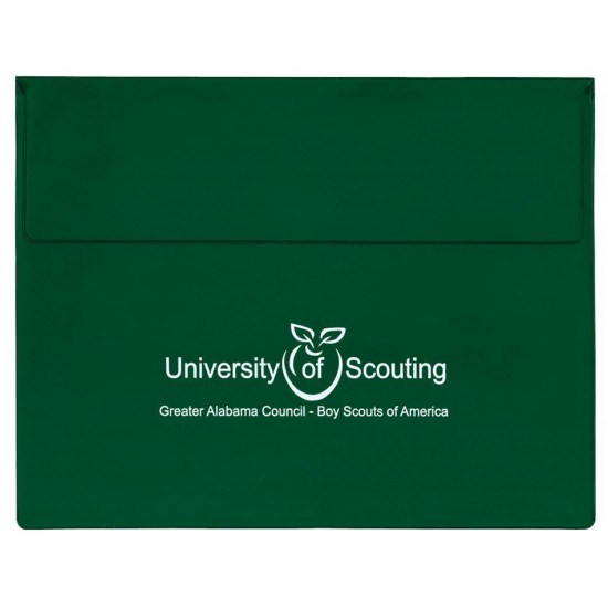 Custom Logo Underarm Portfolio with Standard Vinyl Color 13"(W) X	 10"(H)