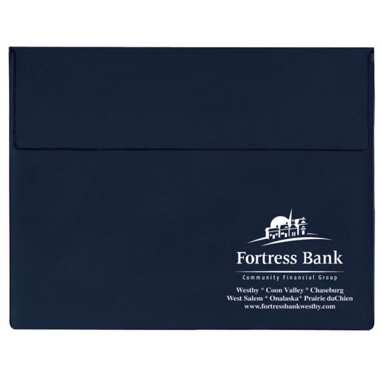 Custom Logo Underarm Portfolio with Standard Vinyl Color 13"(W) X	 10"(H)