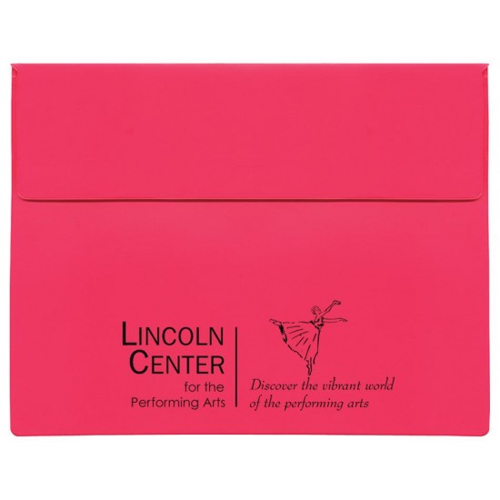 Custom Logo Underarm Portfolio with Standard Vinyl Color 13"(W) X	 10"(H)