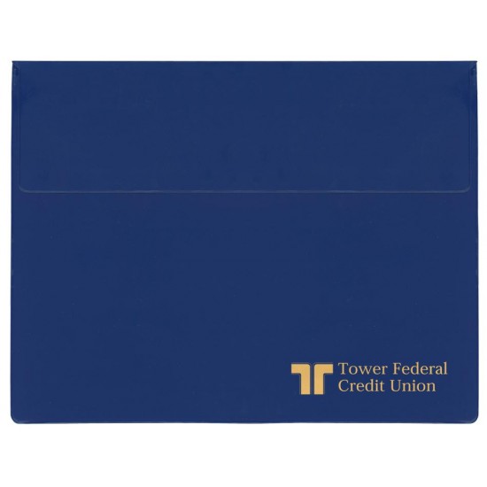 Custom Logo Underarm Portfolio with Standard Vinyl Color 13"(W) X	 10"(H)