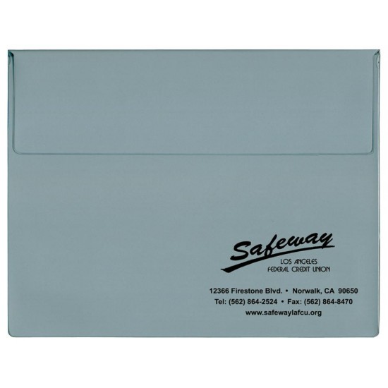 Custom Logo Underarm Portfolio with Standard Vinyl Color 13"(W) X	 10"(H)