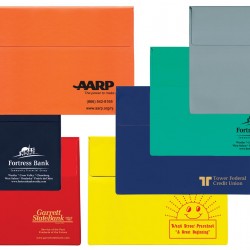 Custom Logo Underarm Portfolio with Standard Vinyl Color 13"(W) X	 10"(H)