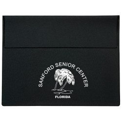 Custom Logo Underarm Portfolio with Standard Vinyl Color 13"(W) X	 10"(H)