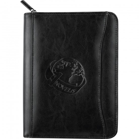 Custom Logo Renaissance Jr. Zipper Padfolio Custom Logo Renaissance Jr. Zipper Padfolio
